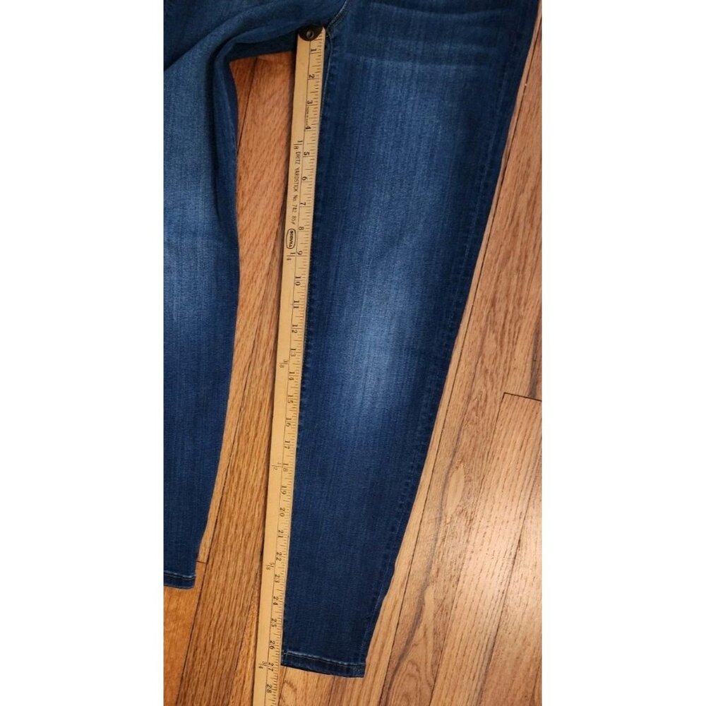 Liverpool Los Angeles Jeans 8 /29 Blue The Ankle Skinny Medium Wash Flex Stretch - Picture 6 of 8